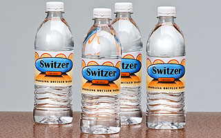 Synthetic Water Bottle Labels Stand Up to Wet and Cold Environments